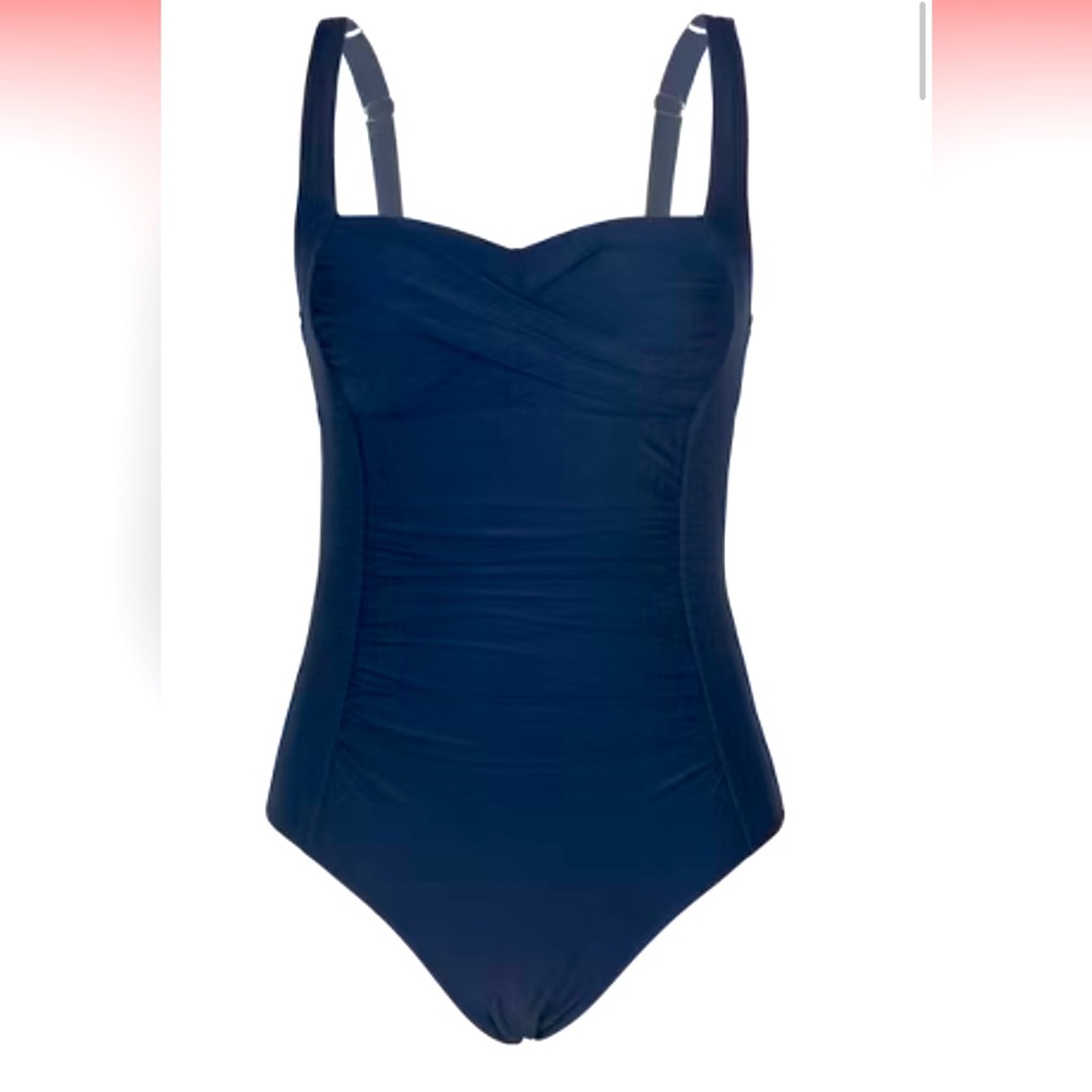 Women's Tummy Control Wrapped One Piece Swimsuit